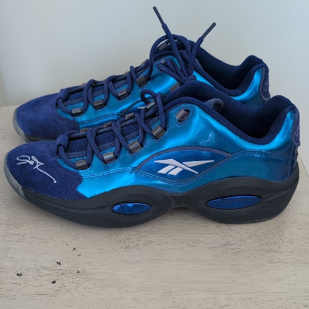 Reebok Men's Panini Question Low Shoes - Classic Cobalt Blue

Size 11